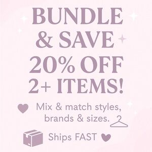 Bundle & Save | 20% Off 2+ Items | Delawhere Resale  Reselling Promo